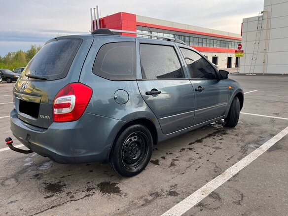 2014 Lada (ВАЗ) Kalina II, серый, 299999 рублей - вид 2