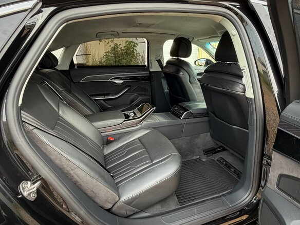 2018 Audi A8 Long 55 TFSI IV (D5), чёрный, 3750000 рублей - вид 27