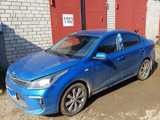 2018 Kia Rio IV, синий, 900000 рублей, вид 2