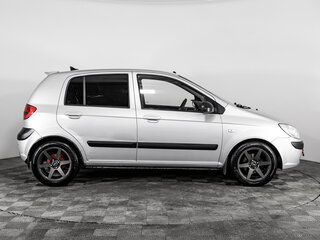 2007 Hyundai Getz I Рестайлинг, серебристый, 398712 рублей, вид 4