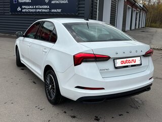 2021 Skoda Rapid II, белый, 1260000 рублей, вид 4