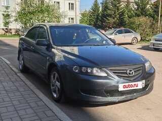 2003 Mazda 6 I (GG), серебристый, 350000 рублей, вид 2