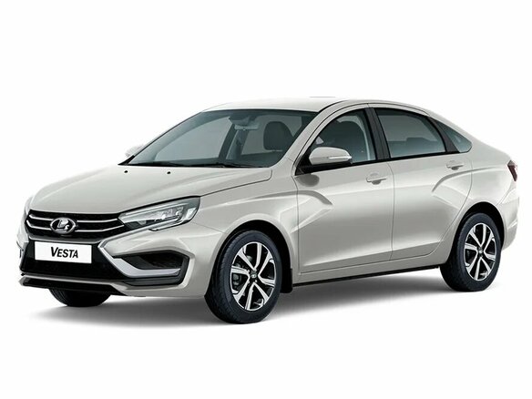 2026 Lada (ВАЗ) Vesta I Рестайлинг (NG), серебристый