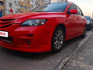 2007 Mazda 3 I (BK) Рестайлинг, красный, 340000 рублей, вид 1