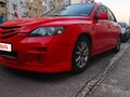 2007 Mazda 3 I (BK) Рестайлинг, красный, 340000 рублей