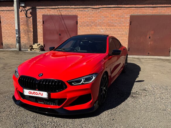2021 BMW 8 серии Gran Coupe 840i II (G14/G15/G16), красный, 6500000 рублей - вид 1