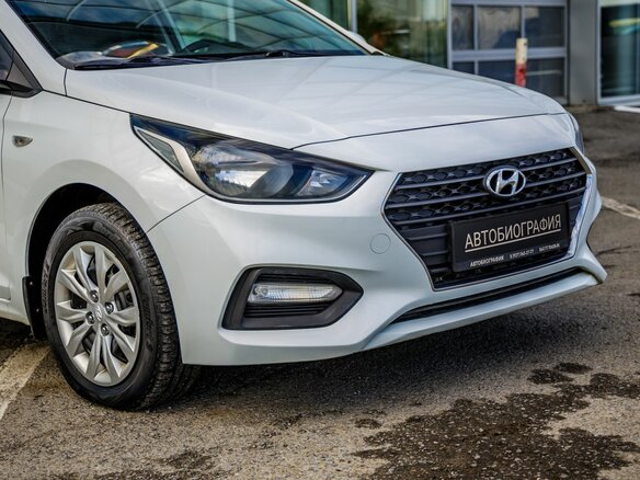 2018 Hyundai Solaris II, белый - вид 9