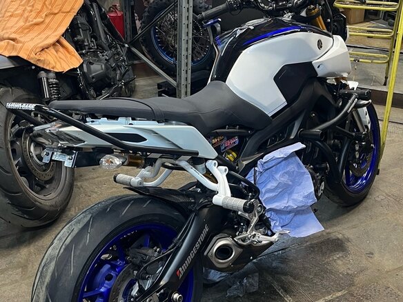 2018 Yamaha MT-09 (FZ-09), белый, 800000 рублей - вид 26