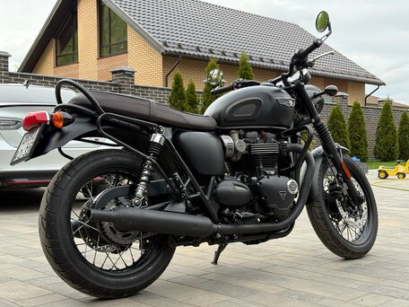 2016 Triumph Bonneville T120, чёрный, 1150000 рублей, вид 3