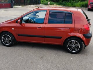 2008 Hyundai Getz I Рестайлинг, оранжевый, 550000 рублей, вид 4