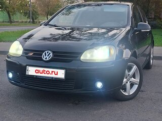 2006 Volkswagen Golf V, чёрный, 520000 рублей, вид 2