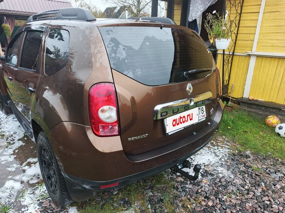 2012 Renault Duster I, коричневый, 800000 рублей - вид 3