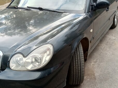 2005 Hyundai Sonata IV (EF) Рестайлинг, чёрный, 250000 рублей, вид 1