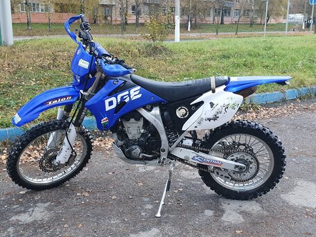 2007 Yamaha WR450F, синий, 355000 рублей, вид 3