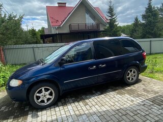 2001 Dodge Caravan 3-speed IV, синий, 410000 рублей, вид 1