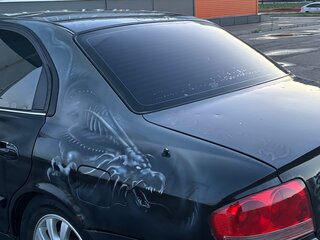 2006 Hyundai Sonata ТагАЗ IV (EF) Рестайлинг, чёрный, 300000 рублей, вид 5