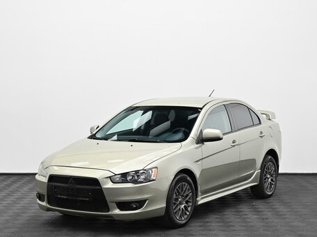 2007 Mitsubishi Lancer X, бежевый, 459000 рублей, вид 3