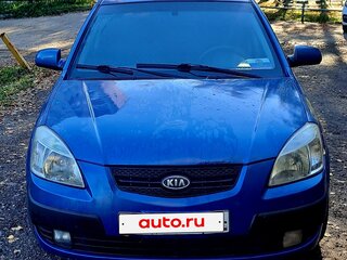 2007 Kia Rio II, синий, 425000 рублей, вид 1