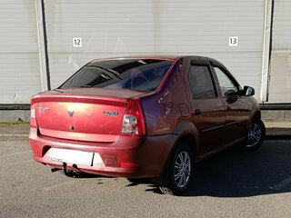 2012 Renault Logan I Рестайлинг, красный, 289000 рублей, вид 5