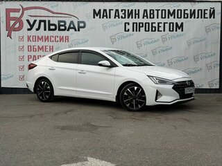 2019 Hyundai Elantra VI (AD) Рестайлинг, белый, 1690000 рублей, вид 1