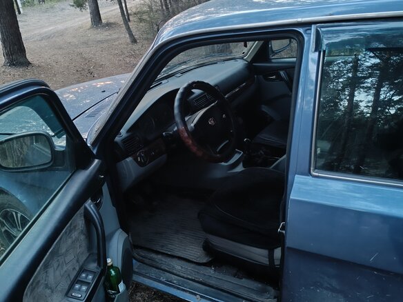 2007 ГАЗ 31105 «Волга», синий, 200000 рублей - вид 12