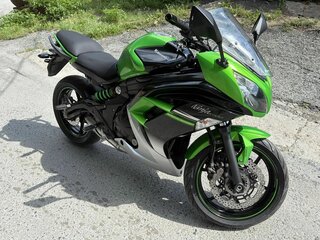 2015 Kawasaki Ninja 400, зелёный, 485000 рублей, вид 1