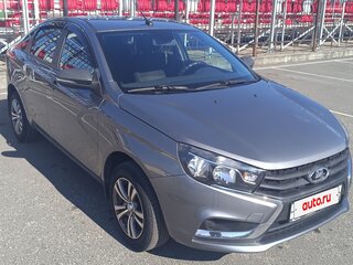 2016 Lada (ВАЗ) Vesta I, серый, 870000 рублей, вид 1