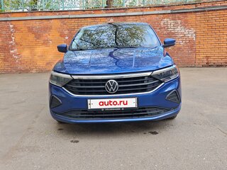 2020 Volkswagen Polo VI, синий, 1300000 рублей, вид 2