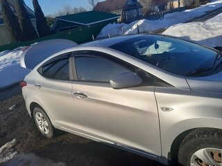 2012 Hyundai Elantra V (MD), серебристый, 830000 рублей, вид 4