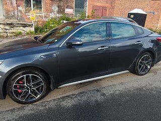 2019 Kia Optima IV Рестайлинг, синий, 2000000 рублей, вид 1