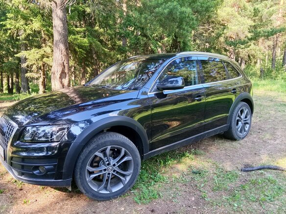 2009 Audi Q5 I (8R), чёрный, 1300000 рублей - вид 6