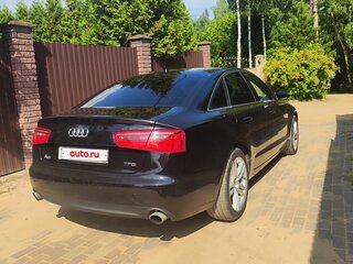 2014 Audi A6 IV (C7), чёрный, 1400000 рублей, вид 3