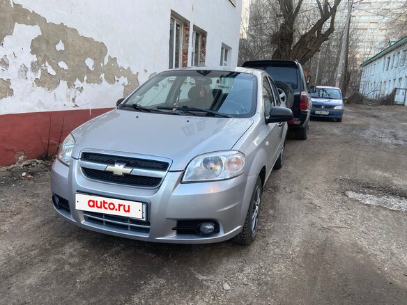 2007 Chevrolet Aveo I Рестайлинг, серый, 350000 рублей - вид 2
