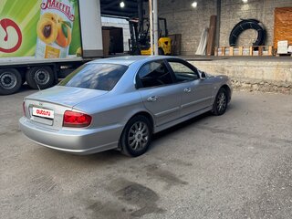 2008 Hyundai Sonata ТагАЗ IV (EF) Рестайлинг, серый, 495000 рублей, вид 4