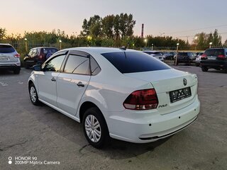 2019 Volkswagen Polo V Рестайлинг, белый, 1199000 рублей, вид 4