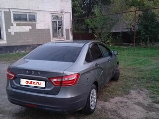 2016 Lada (ВАЗ) Vesta I, серый, 750000 рублей, вид 3