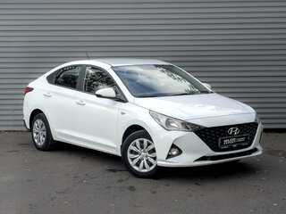 2020 Hyundai Solaris II Рестайлинг, белый, 1070000 рублей, вид 3