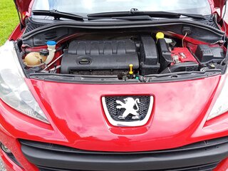 2009 Peugeot 207 I Рестайлинг, красный, 375000 рублей, вид 2
