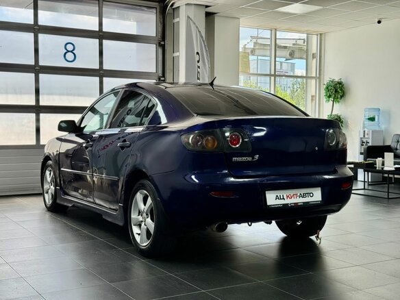 2006 Mazda 3 I (BK) Рестайлинг, синий - вид 7
