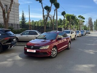2016 Volkswagen Jetta VI Рестайлинг, красный, 1150000 рублей, вид 2