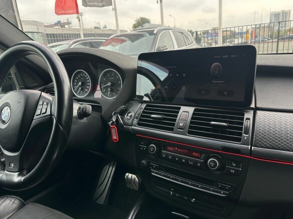 2012 BMW X6 35i I (E71) Рестайлинг, чёрный - вид 25