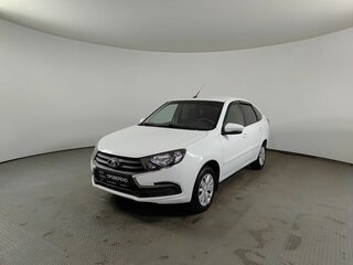 2018 Lada (ВАЗ) Granta I Рестайлинг, белый, 496236 рублей, вид 1