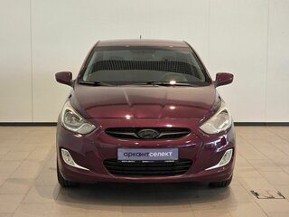 2011 Hyundai Solaris I, фиолетовый, 639000 рублей, вид 2