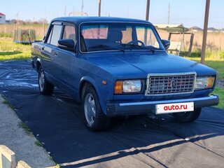 2006 Lada (ВАЗ) 2107, синий, 80000 рублей, вид 2