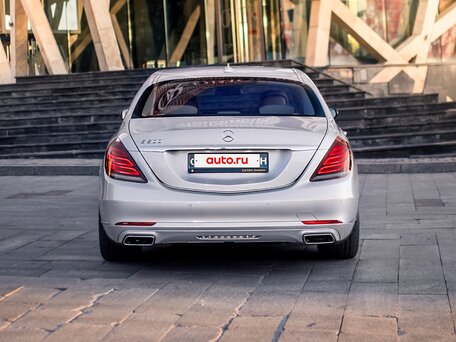 2014 Mercedes-Benz S-Класс 500 Long VI (W222, C217), серебристый, 4900000 рублей, вид 5