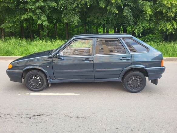 2007 Lada (ВАЗ) 2114, зелёный, 235000 рублей - вид 3