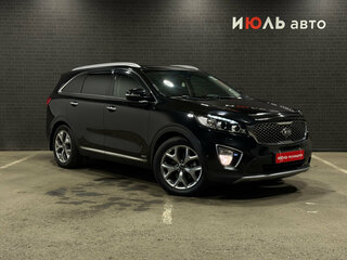 2016 Kia Sorento III Prime, чёрный, 2500000 рублей, вид 3