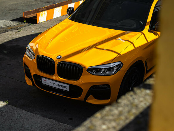2021 BMW X4 30d II (G02), жёлтый, 4969000 рублей - вид 17