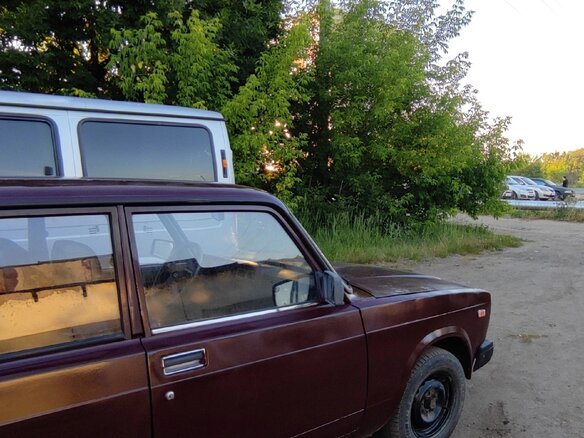 2007 Lada (ВАЗ) 2107, красный - вид 3