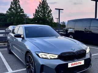 2025 BMW 3 серии M340i xDrive VII (G2x) Рестайлинг 2, серый, 10600000 рублей, вид 3